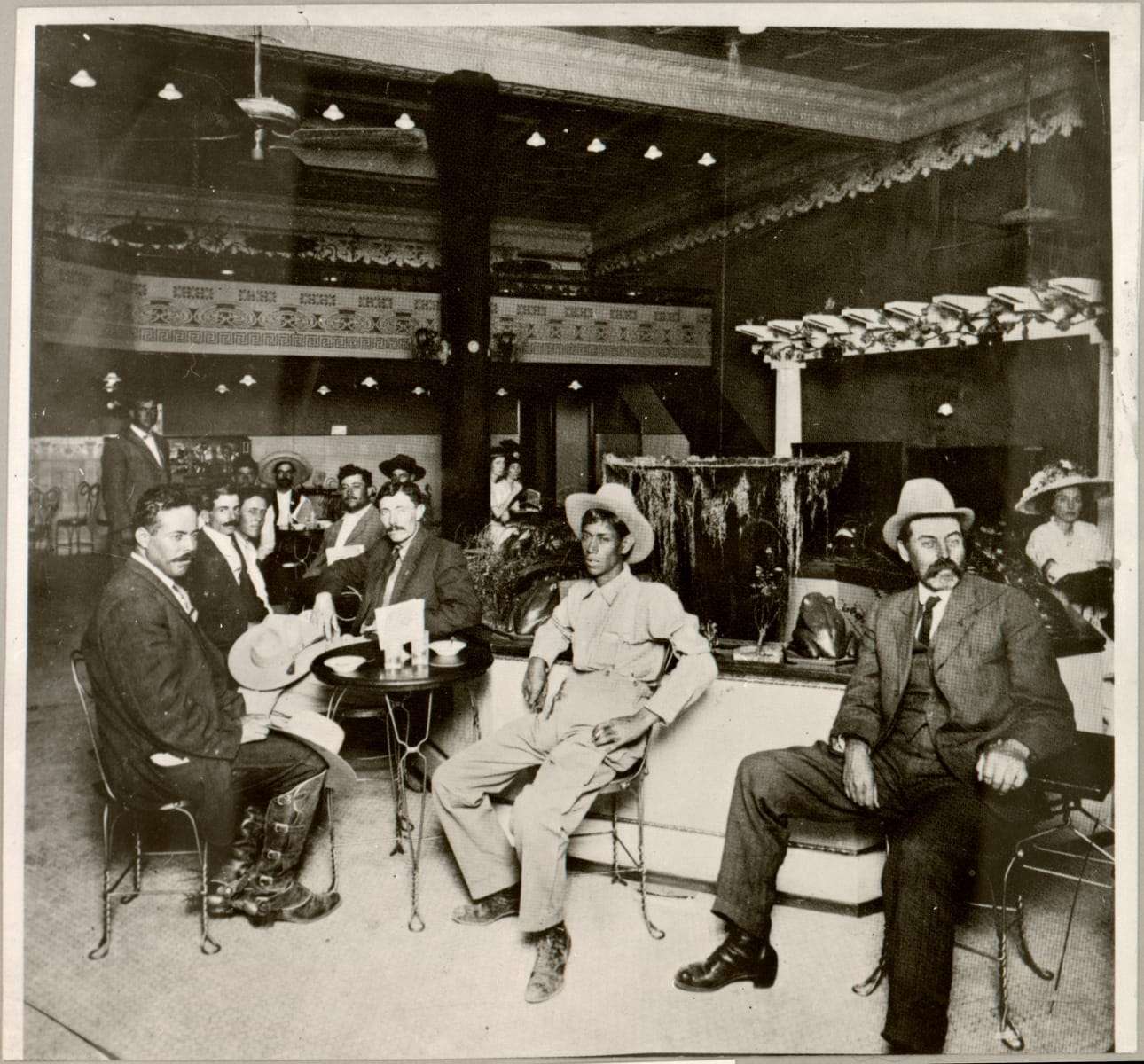 Villa en una nevería en El Paso. 
