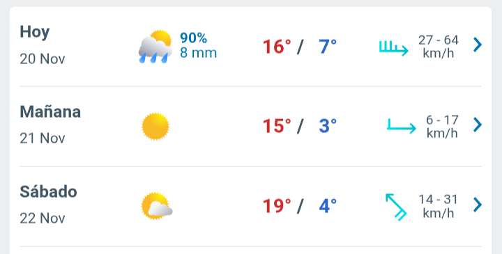 Hoy continuarán las lluvias y la temperatura estará cerca de 15°C en Juárez 