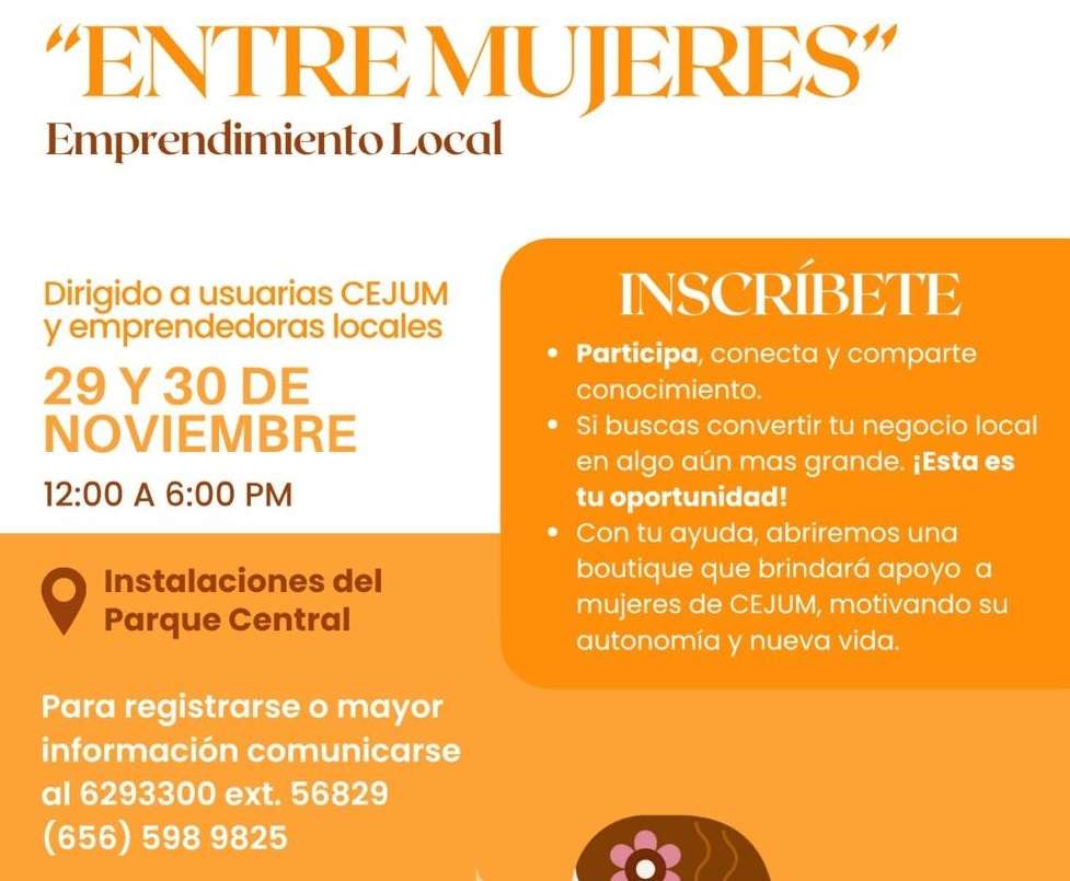 Invitan a sumarse al emprendimiento local Entre Mujeres