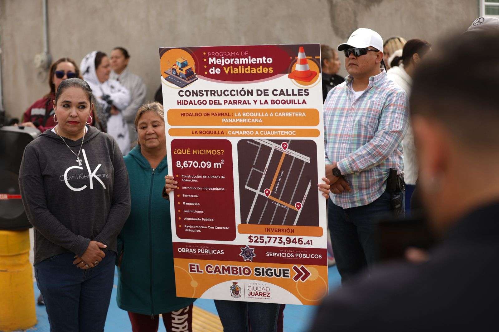 Entregan pavimentación en Nuevo Hipódromo tras más de 40 años de espera