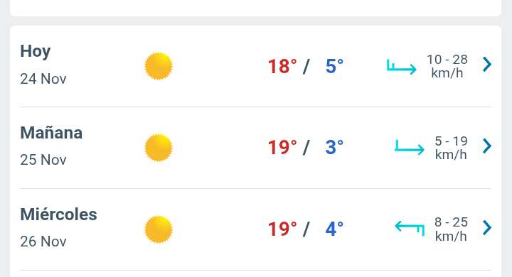 Día soleado con temperatura hasta 28°C en Juárez 