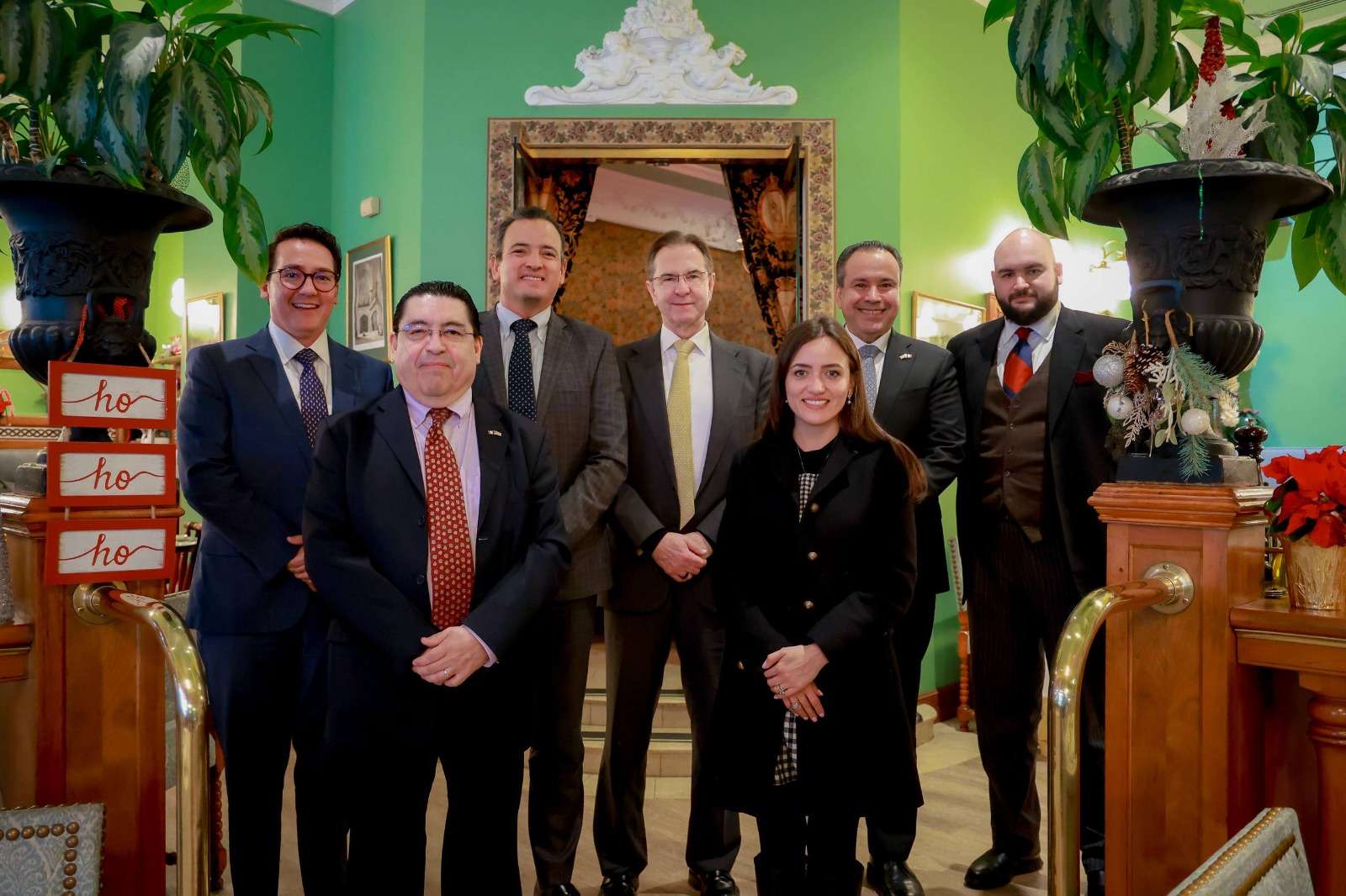 Aborda Bonilla seguridad e inversión con el Embajador Moctezuma 