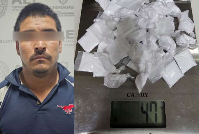 Aseguran cocaína y detienen a uno durante cateo en Cuauhtémoc