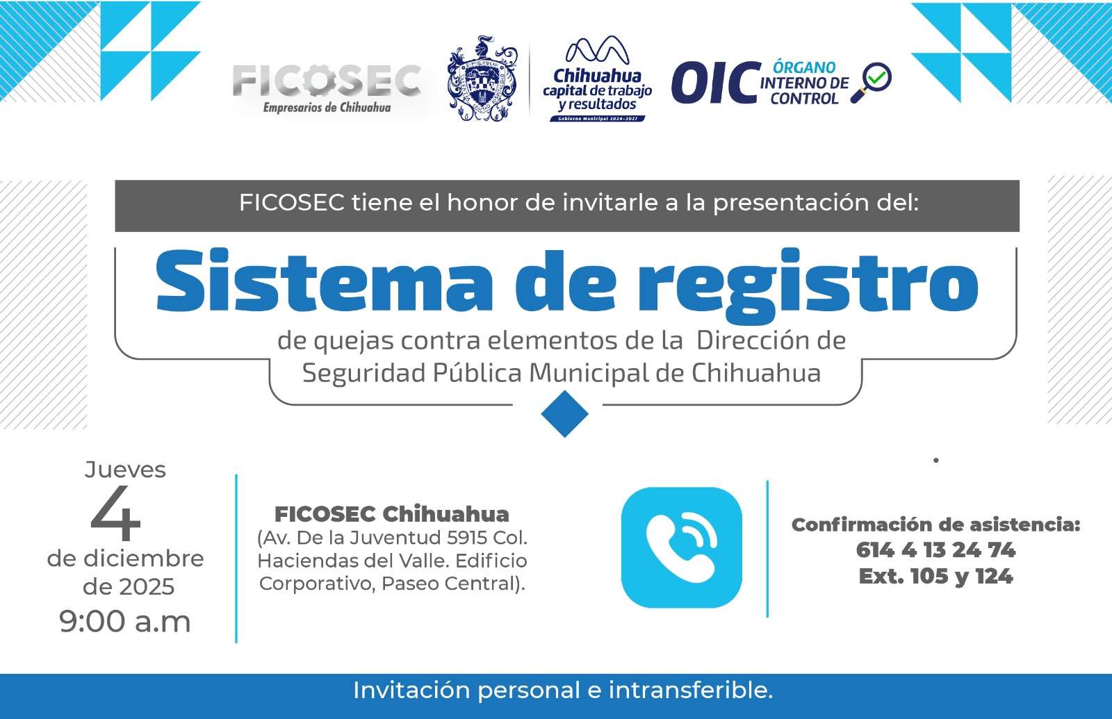 Presentan el jueves el nuevo sistema de quejas contra la Dspm
