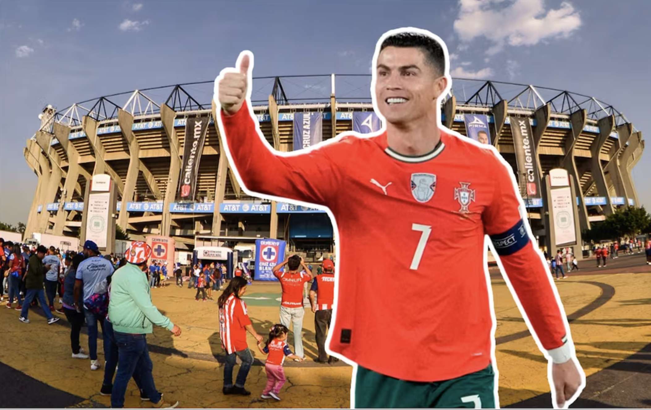 Revelan fecha en que vendrá Cristiano Ronaldo para el México vs Portugal 