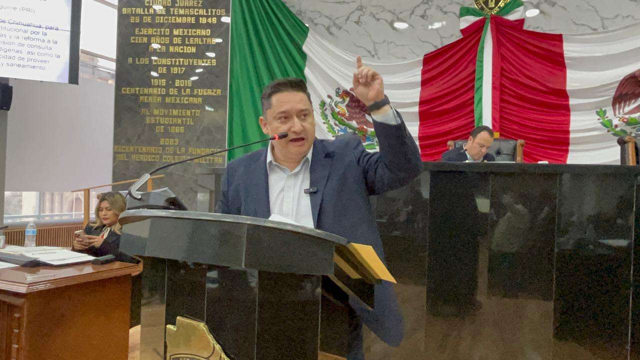 Señala Alfredo Chávez como traidores a diputados federales de Morena y PT 