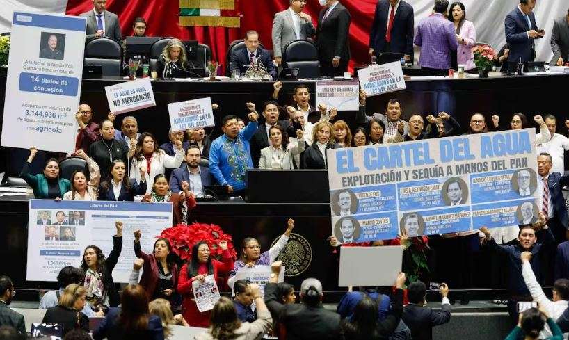 Aprueban en lo general Ley de Aguas en México; imponen multas y sanciones por ceder concesiones 