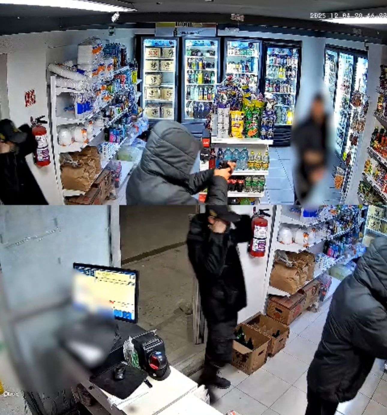 Asaltan SIX a mano armada en la colonia Obrera