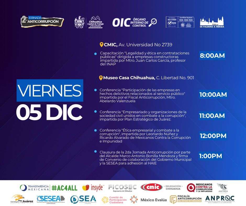 Cierra Jornada Anticorrupción con conferencias y firma de convenio