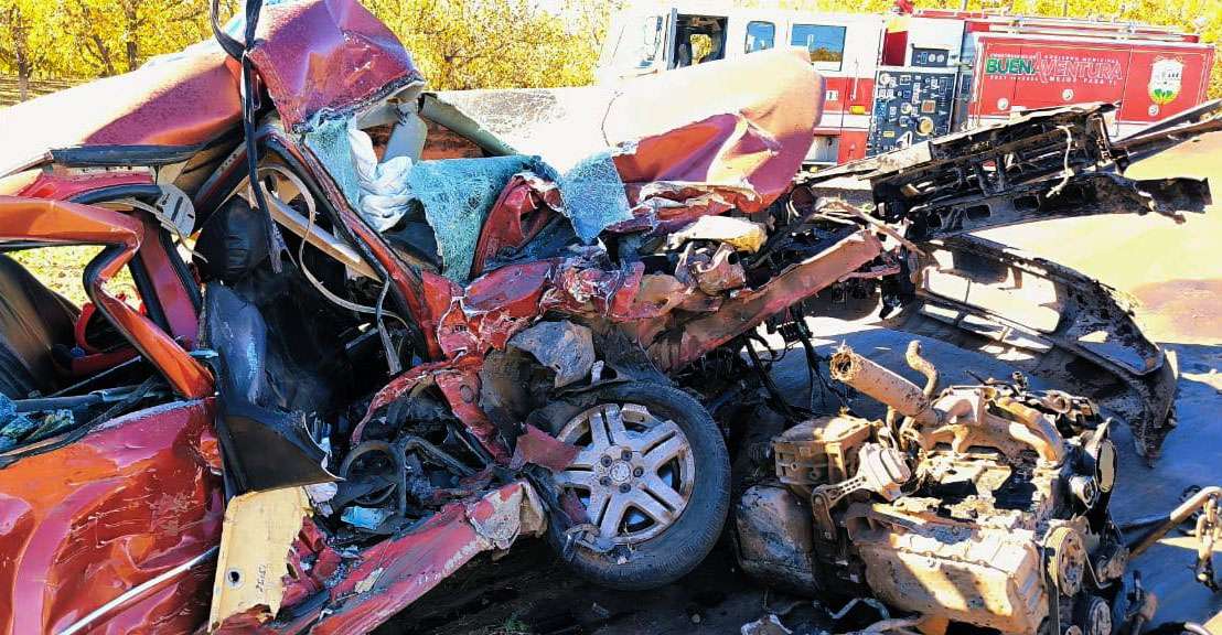 Muere bebé en choque sobre la carretera Buenaventura–LeBarón