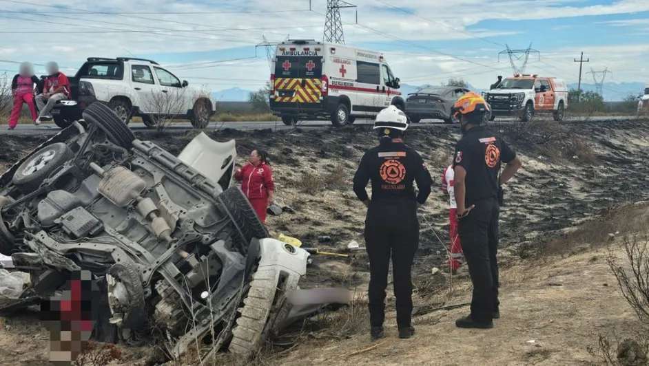 Provoca choque cinco muertos y un herido