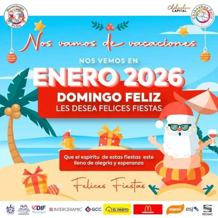 Cierra Chihuahua Feliz 2025 con 44 Domingos Felices y casi 300 mil asistentes