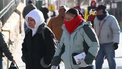 Alerta PC por descenso de temperatura en la Ciudad
