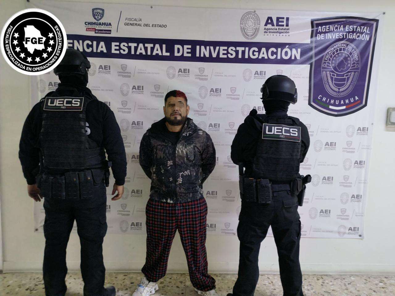 Lo detienen por posesión de droga en Aldama