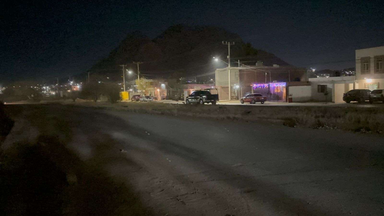 Piden reforzar alumbrado público en Vistas Cerro Grande 