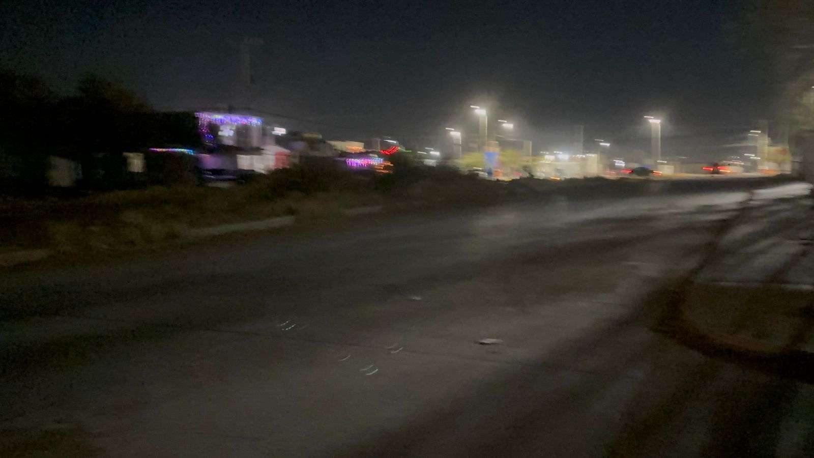 Piden reforzar alumbrado público en Vistas Cerro Grande 