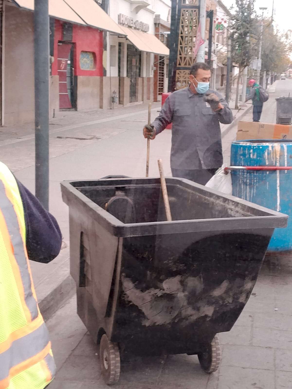 Limpian centro histórico para recibir a visitantes este 1 de Enero 