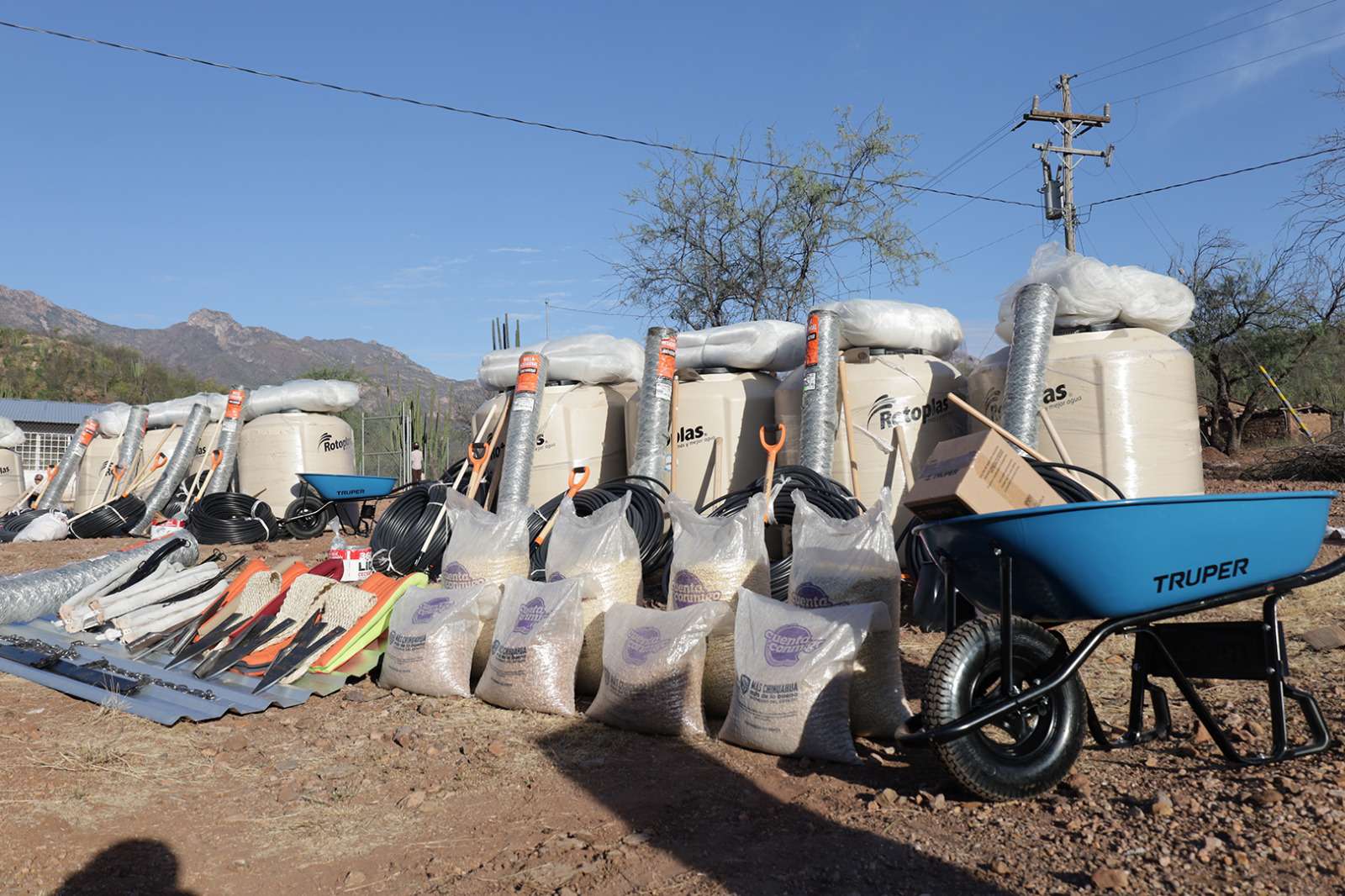 Distribuyen más de 2 mil toneladas de grano durante 2025 en la Sierra