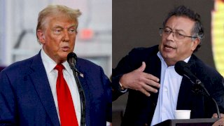 Tiene que tener cuidado: Trump a Petro 