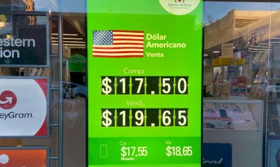Sigue el dólar a $19.65 en Banco Azteca