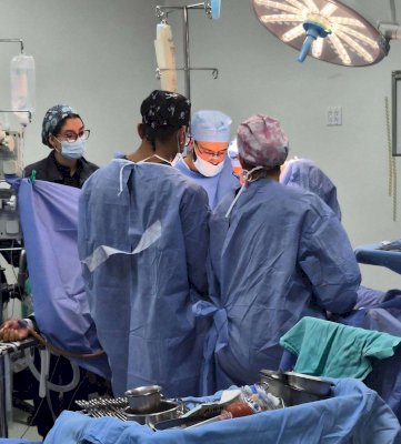 Realizan primera donación multiorgánica del año en el Hospital Central