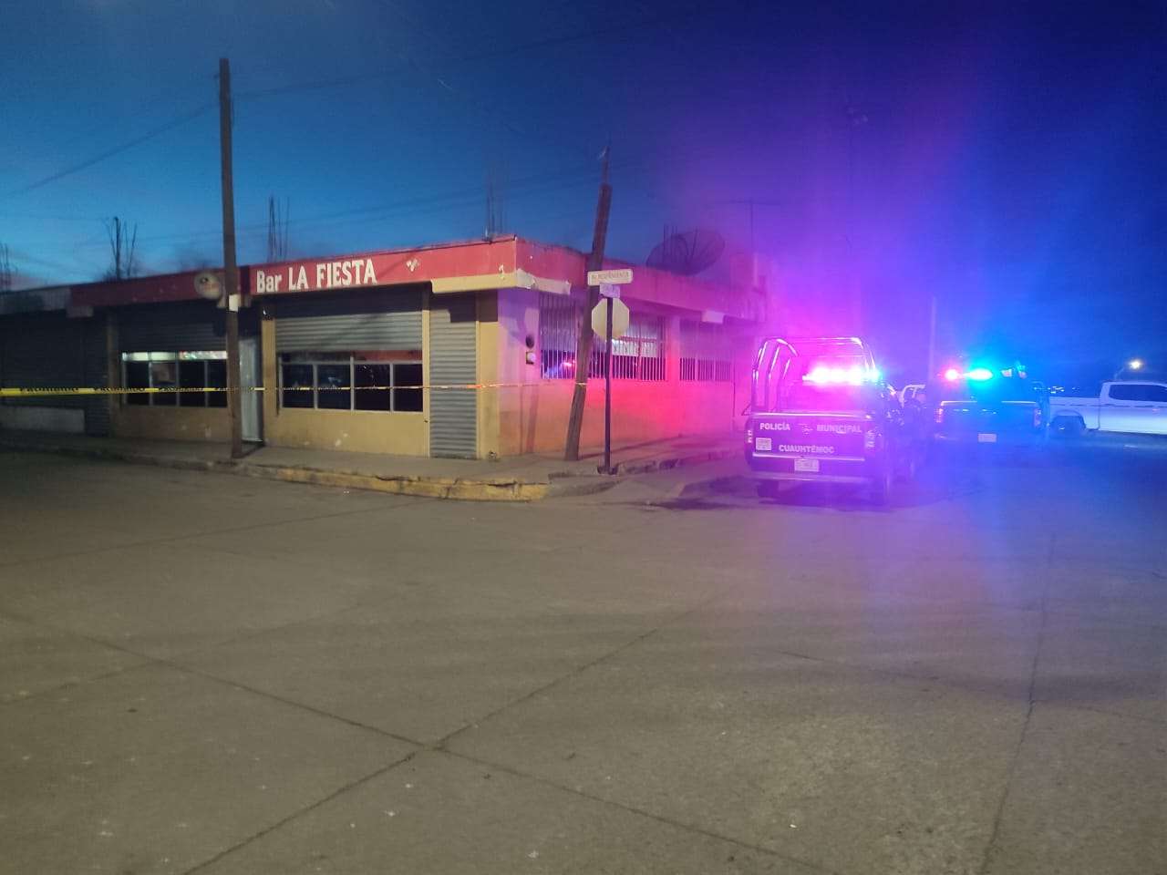 Balean a guardia de bar en el centro de Cuauhtémoc 