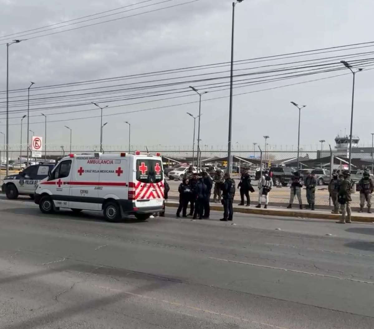 Intento de secuestro deja un herido a balazos en el aeropuerto