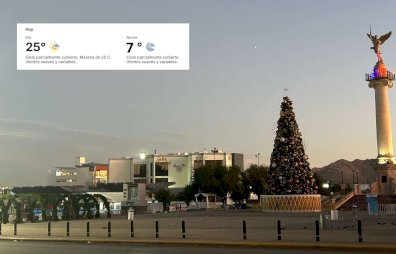 Alcanza Chihuahua los 25 °C tras mañanas heladas