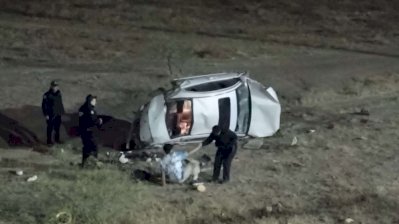 Pierde el control y vuelca en el periférico R. Almada