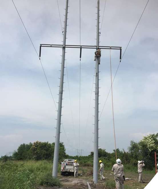 Realizan mantenimiento a la red eléctrica tras años de rezago