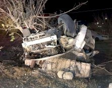 Identifican a muertos en volcadura en Ojinaga