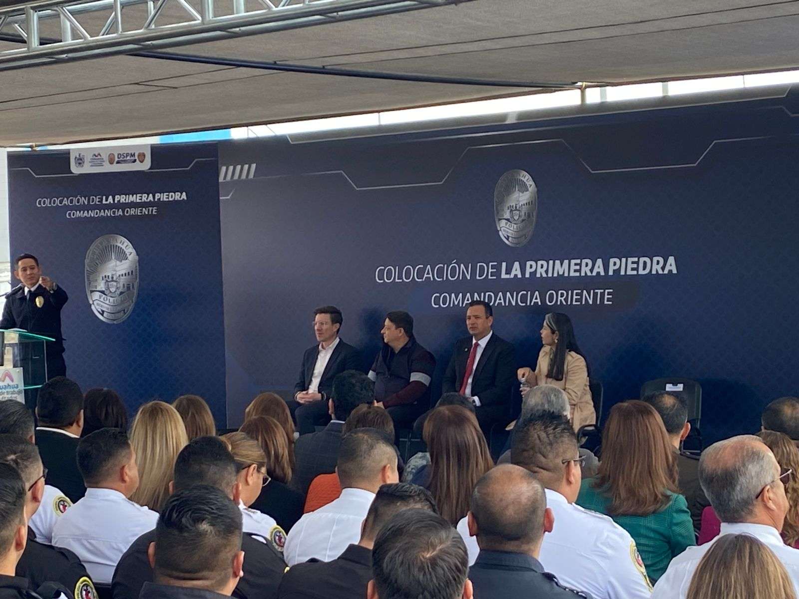 Arranca Marco Bonilla la construcción de la Comandancia Oriente