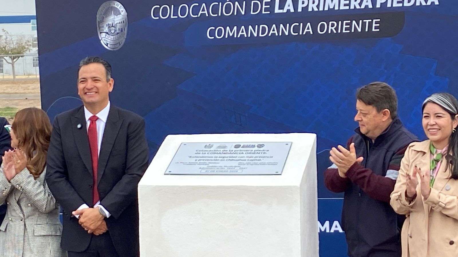 Arranca Marco Bonilla la construcción de la Comandancia Oriente