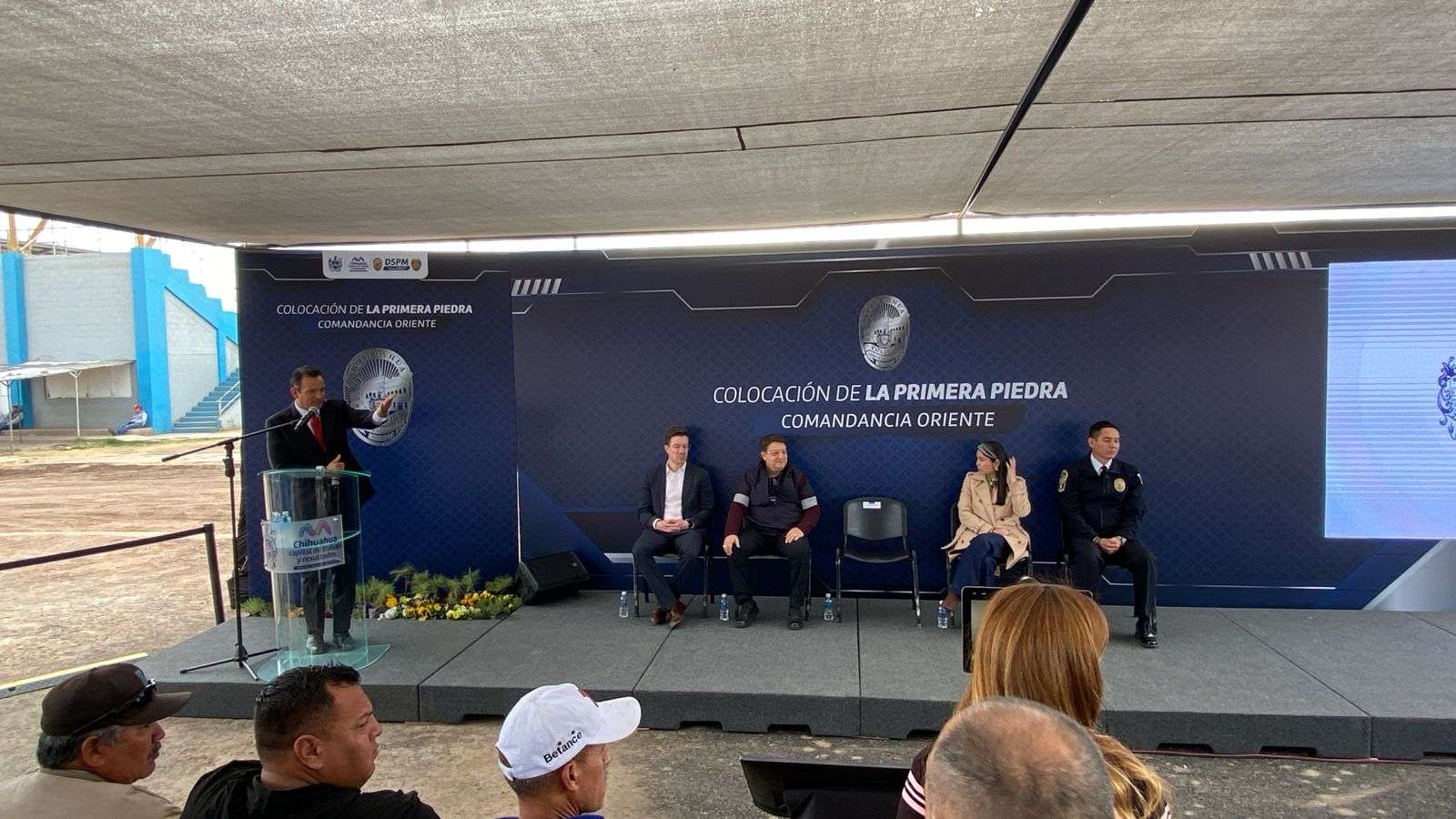Arranca Marco Bonilla la construcción de la Comandancia Oriente