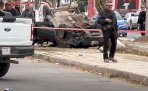 Persecución de halcones en Aldama termina con volcadura