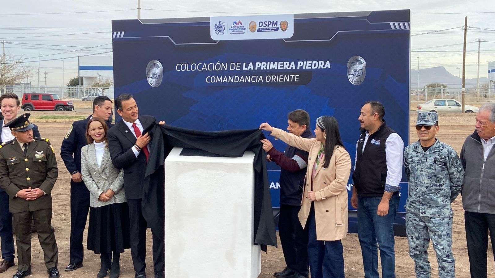 Arranca Marco Bonilla la construcción de la Comandancia Oriente