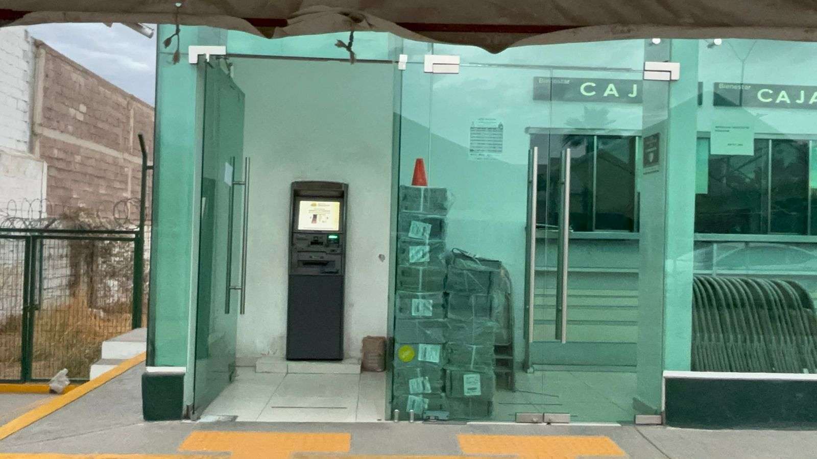 Genera molestias falla en cajero del Bienestar de la Tecnológico
