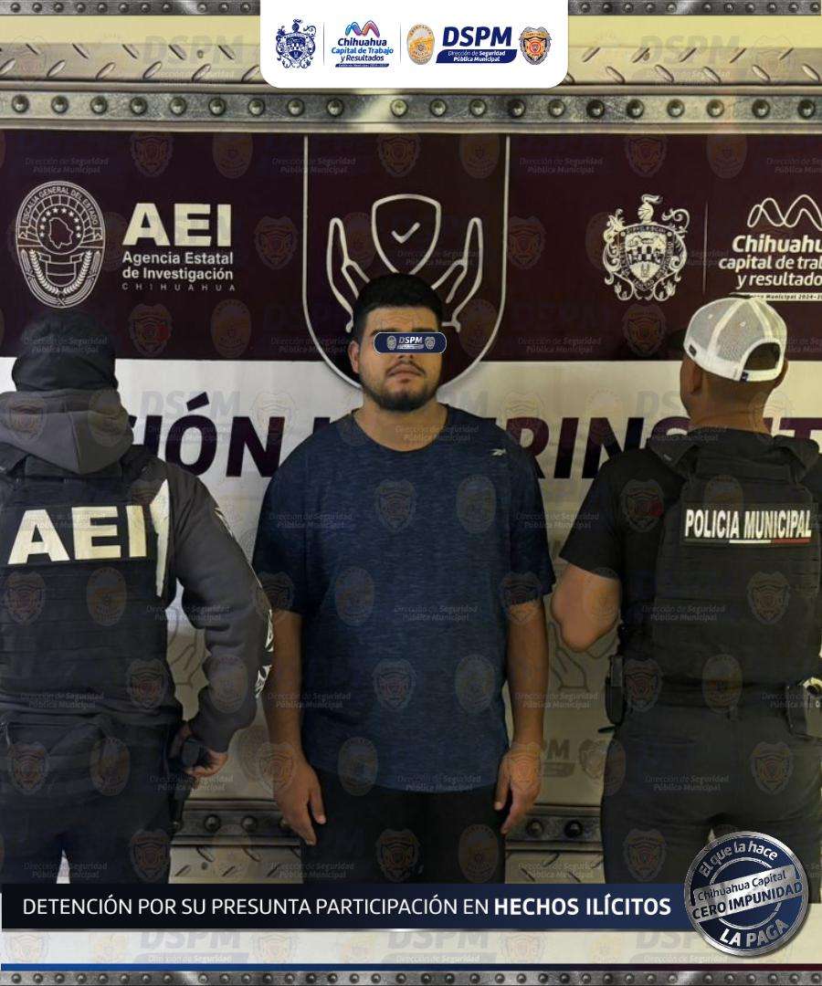 Detienen a joven con 5 envoltorios de droga en la Juan Pablo II