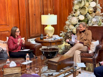 Sostiene Maru reunión con la presidenta del Tsje 