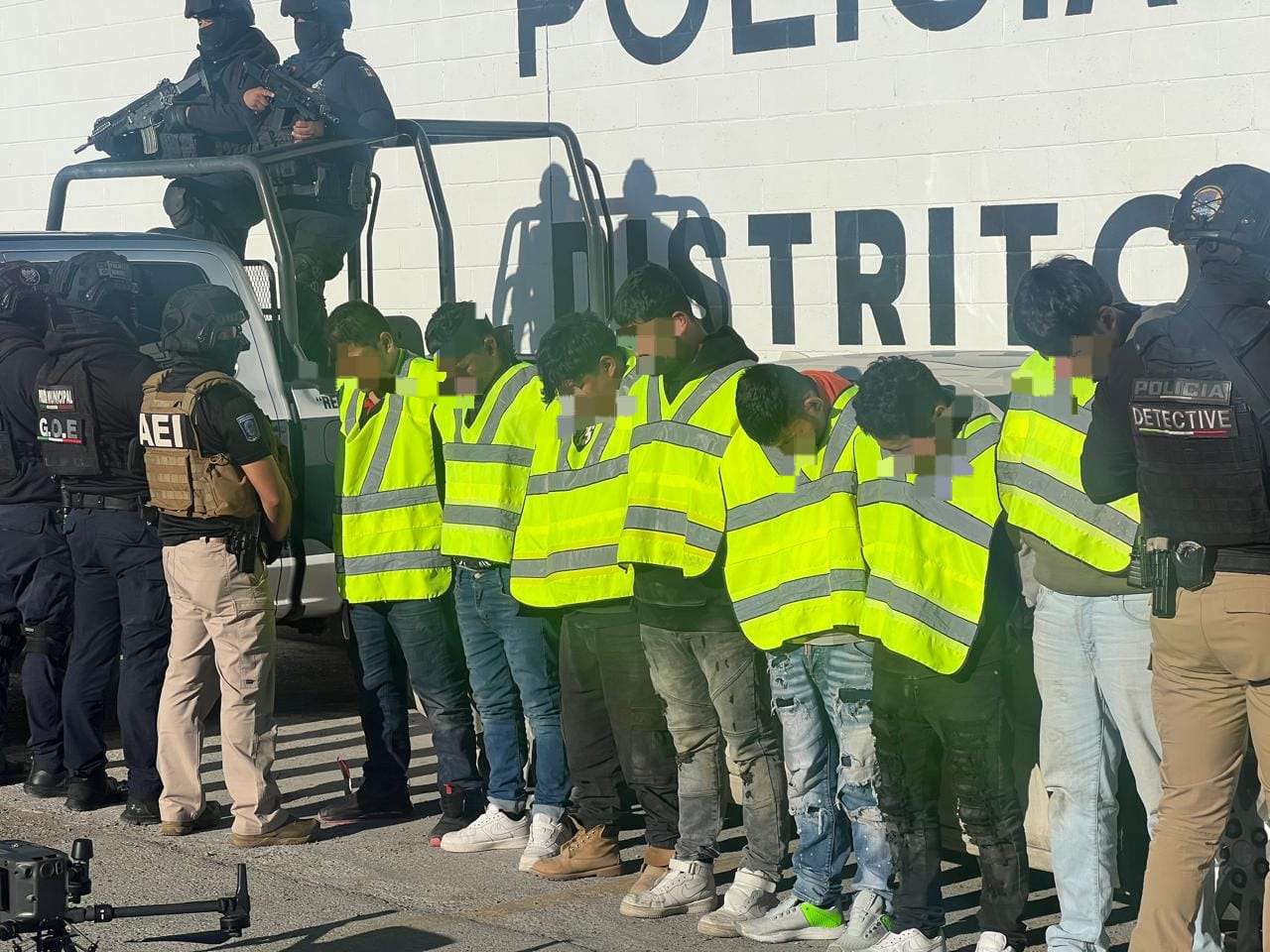 Identifican a los siete detenidos por asesinato de agente estatal