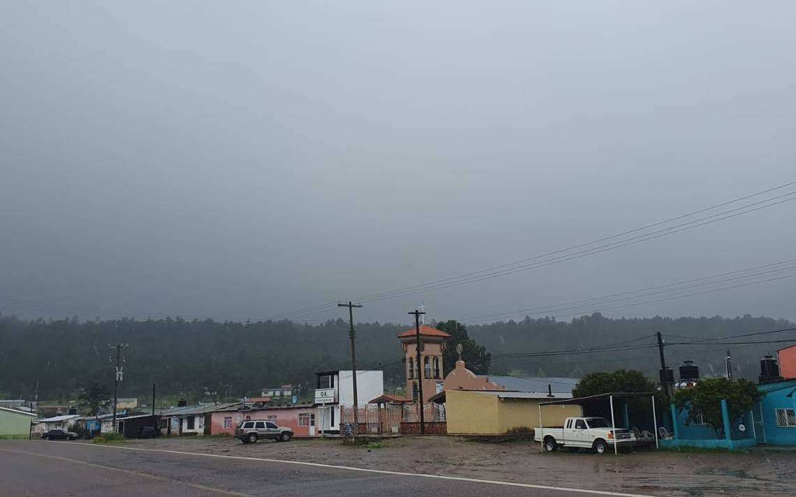 Amanece San Juanito con temperatura de -1.1 grados centígrados