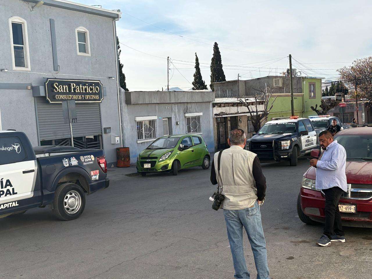 Disparan contra fachada de consultorios San Patricio en la Obrera