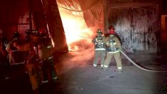 Explota bodega con huachicol en Guanajuato 