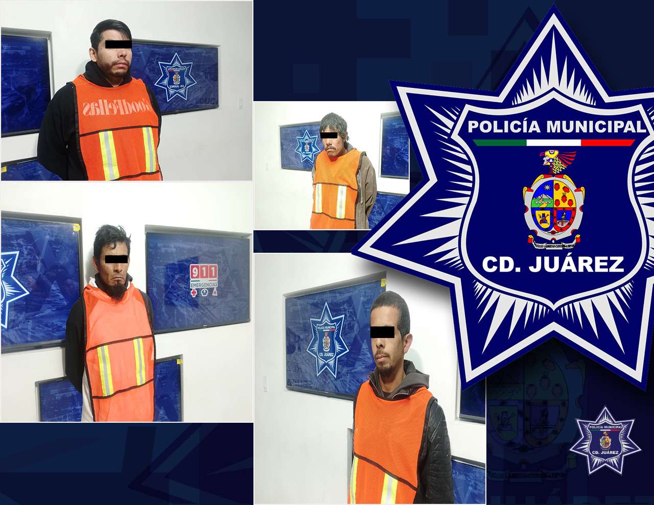 Detienen a cuatro prófugos de la justicia 