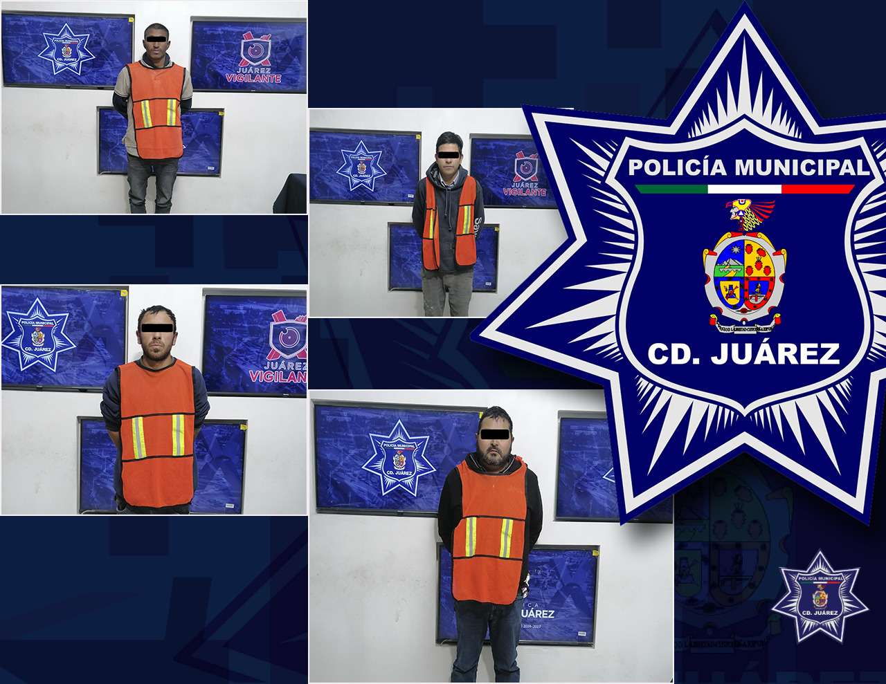 Caen 4 tras orden de aprehensión