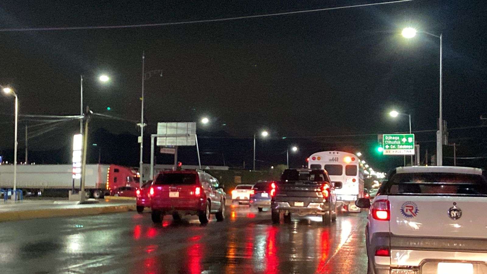 Cae aguanieve y ligera lluvia al oriente de la ciudad 
