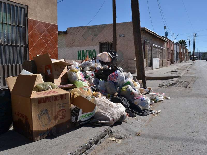 Cierra 2025 con más basura en Juárez