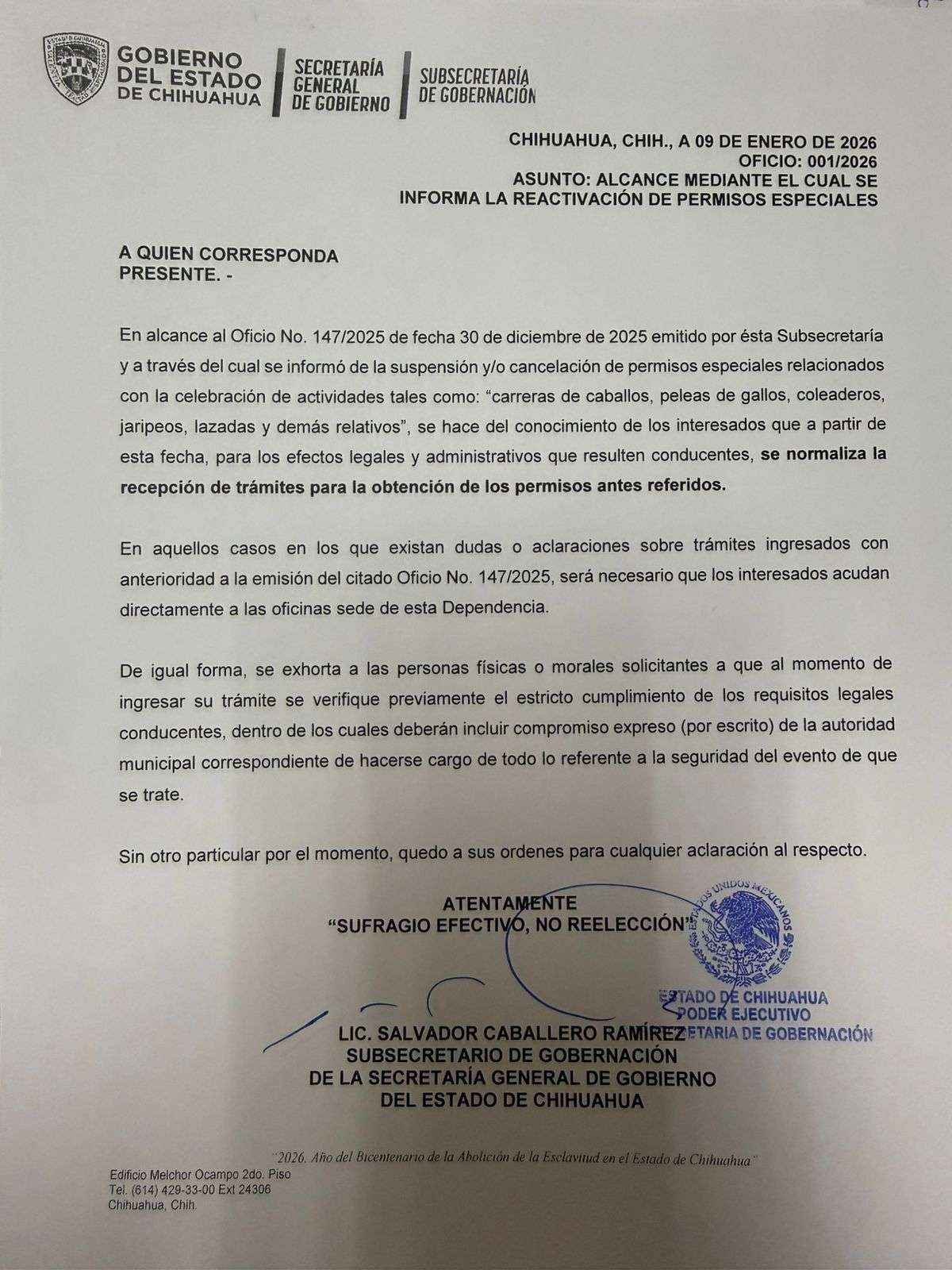 Reactivan permisos para peleas de gallos y jaripeos
