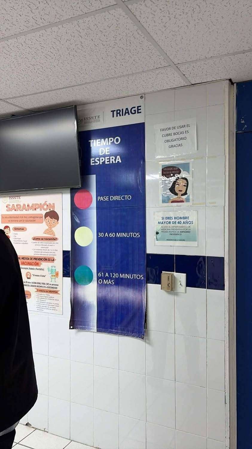 Denuncian falta de médicos en hospital del ISSSTE