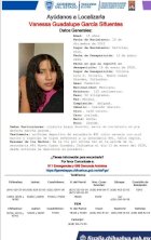 Buscan a jovencita desaparecida en Nuevo Casas Grandes